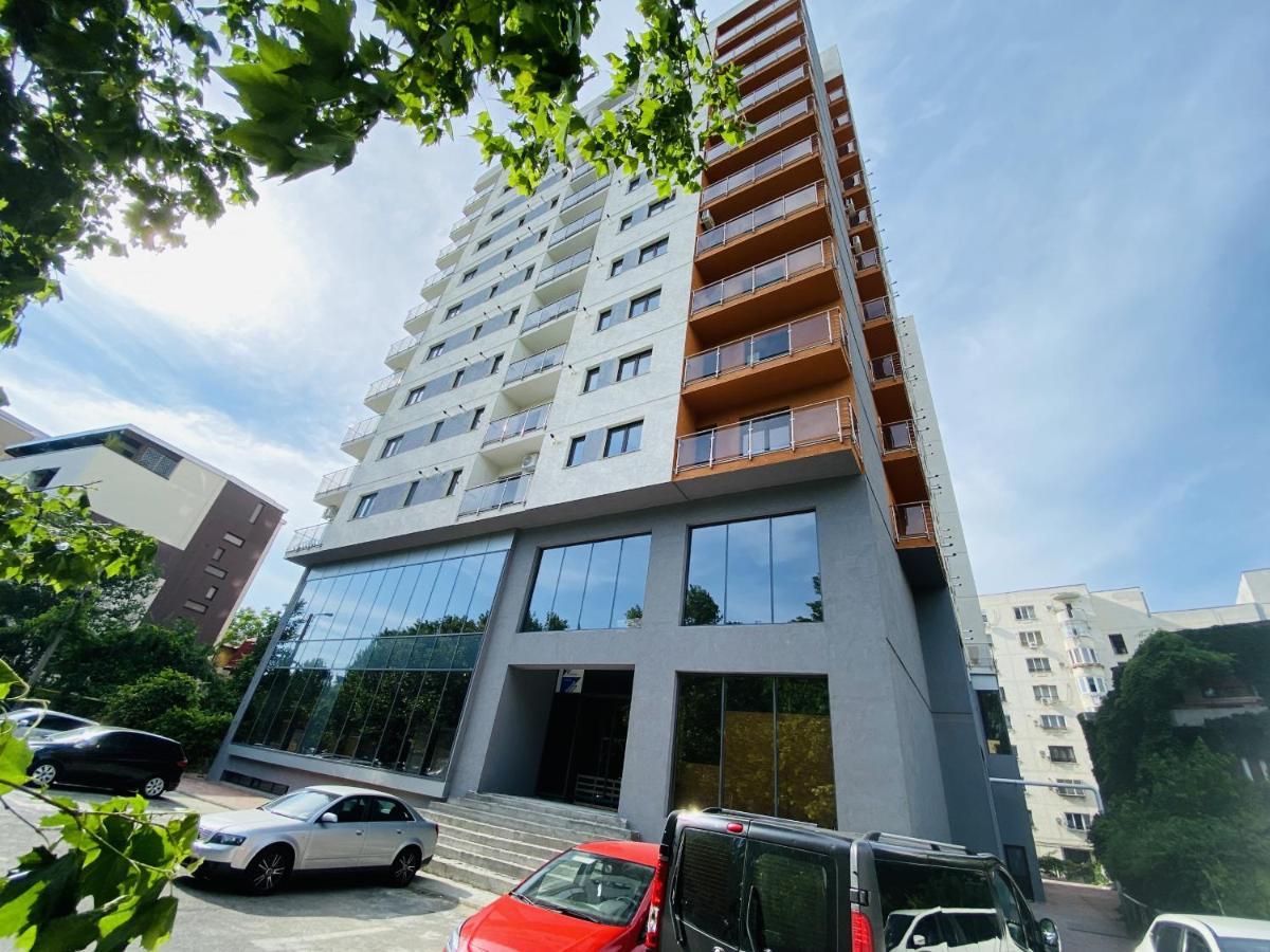 New City Studios With Balcony Bucureşti Ngoại thất bức ảnh