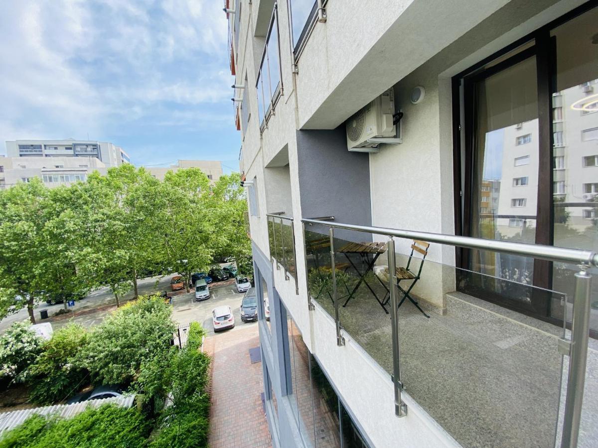 New City Studios With Balcony Bucureşti Ngoại thất bức ảnh